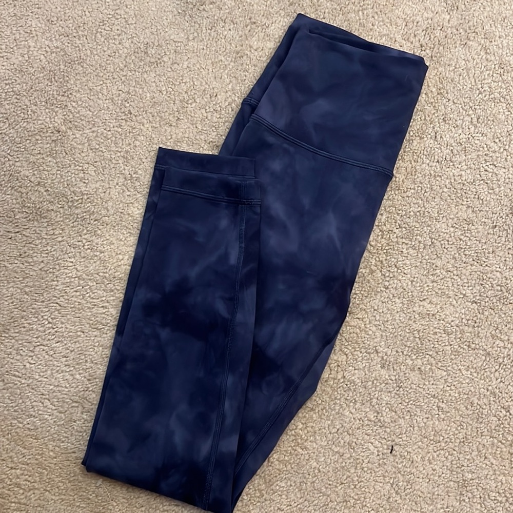 Wunder train High rise Lululemon size 6 Dye colour